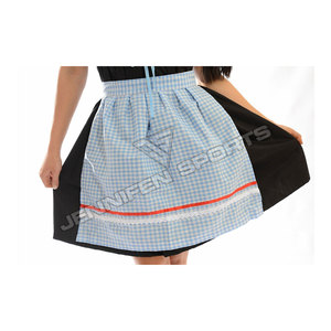 Women's Bavarian Dirndl Dress Belly Belt Lace Eco-Friendly Button Plain Dyed Casual Summer Solid ODM Wholesale Cotton&Polyester - Product Image 5
