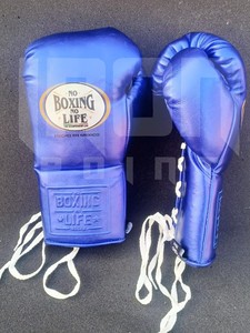 <b>Hot</b> Selling Customizable No Boxing No Life Boxing Gloves Professional Laced Top Grade Cowhide Leather Thick 4-Layer Padding - Product Image 3