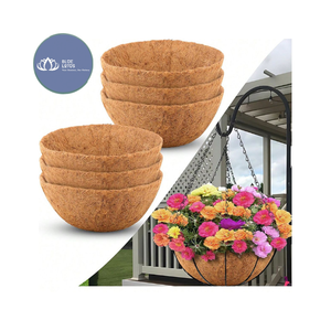Panier suspendu de haute qualité en PE vert effet toucher réel, respirant, capacité 1 kg, support pour plantes - Product Image 6