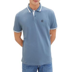 Vente en gros sur mesure T-shirts unisexes personnalisés pour les polos avec col à rayures respirantes T-shirts pour hommes de grande taille au design unisexe prix chaud - Product Image 1