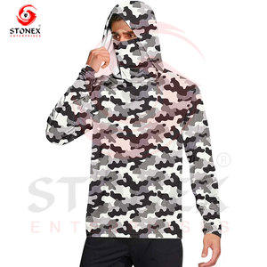 Sudadera con Capucha para Pesca, Sublimada, Protección UV UPF 50+, Secado Rápido, Transpirable, para Actividades al Aire Libre - Product Image 2