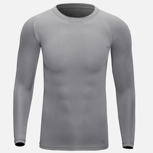 Ropa Deportiva al por Mayor, Camiseta Deportiva Personalizada para Gimnasio, Poliéster 3% Spandex, Secado Rápido, Ajuste Muscular, Transpirable, para Hombre - Product Image 3