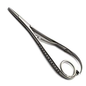 Meilleur Prix Porte-aiguille Mathieu en acier inoxydable allemand avec anneau de maintien 14 cm Instruments de chirurgie générale ISO Manuel SurgiRight - Product Image 1