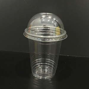 Vasos desechables ecológicos de plástico PET de 16oz y 24oz para café frío, leche, refrescos, para llevar, con tapas, precio económico. - Product Image 6
