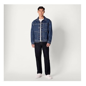 Bangladesh manufacture export Men's Bomber <b>Jackets</b> Fashionable denim best of selling from Bangladesh factory price - Product Image 5