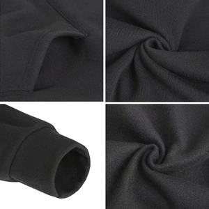 High Quality Knitted <b>Lined</b> Waterproof Plain Sweatshirts Tracksuit Custom Logo Two Piece Hoodies Plus Size Men's Sweat <b>Pants</b> - Product Image 5