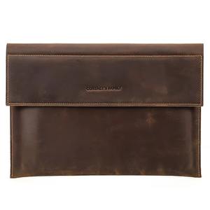 Funda Protectora para Laptop de Cuero Genuino de Fábrica, Duradera, con Correa, Color y Logotipo Personalizables, Ecológica y Ligera para MacBook - Product Image 4