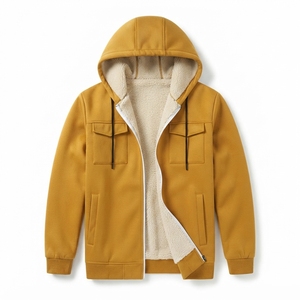 Veste bomber unisexe surdimensionnée Hiend Industries, coupe ample, streetwear, à capuche, fermeture éclair, softshell, sports de plein air, motif cœur - Product Image 2