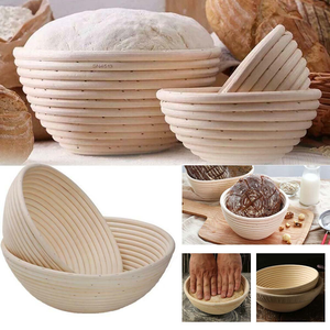 Wholesaler <b>Cheap</b> Price Round Rattan Banneton Natural High Quality Rattan Bread Proofing <b>Basket</b> Banneton Made by KingCraftViet - Product Image 6