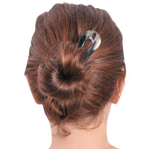 Bâtonnet à cheveux en corne de buffle, épingle à cheveux traditionnelle, accessoires pour cheveux pour femmes, poli naturel, qualité supérieure, à prix incroyable - Product Image 3