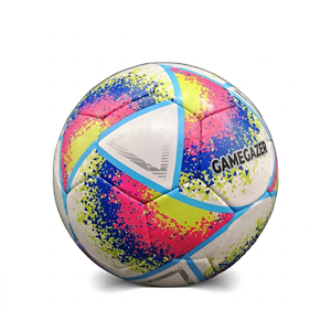 Balón de Fútbol Cosido a Mano GAMEGAZER GMR-1020, Tamaño y Peso Personalizables (400-420g, 680-700mm de Circunferencia), Blanco Mate, PU TPE - Product Image 2