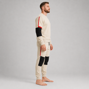 Nouvel arrivage : Ensemble de survêtement polaire pour homme – Tissu doux et chaud, coupe confortable, idéal pour les loisirs - Product Image 3