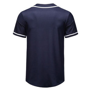 Breathable Polyester Shirts for Baseball & Softball Short Sleeve Baseball Shirts New Arrival Best Selling Baseball Jersey - Product Image 6