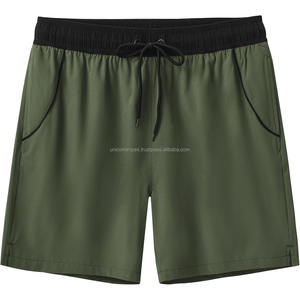Short de gym pour homme avec poches Vêtements de fitness pour l'entraînement et la course à pied Shorts de yoga - Product Image 1