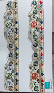 Tissu de dentelle brodée de qualité supérieure pour robe, dentelle florale pour la décoration de vêtements, fournisseur de textiles. - Product Image 2