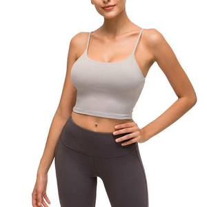 2024 Custom Logo Ribbed Lace Women's Workout Fitness <b>Crop</b> Tank <b>Top</b> USA Plus Size 100% Cotton Quick Dry Breathable Summer - Product Image 6