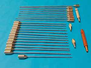 Ensemble de canules de liposuccion manuelles sur mesure, 17 pièces, adaptateur de poignée, certifié CE, léger, chirurgical - Product Image 2