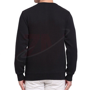 Suéter de Punto Negro para Hombre, Cuello Redondo, Diseño a Rayas, Corte Regular, Casual, Otoño, Diseños Personalizados, Gran Venta - Product Image 2