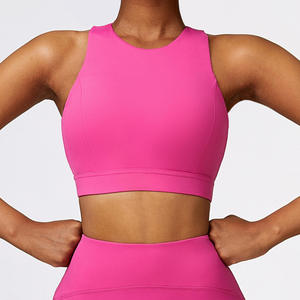 Hot Sale Women's Fitness Sports <b>Bra</b> High Quality 4 Way <b>Stretch</b> Breathable Eco-Friendly Medium Elasticity XS Customizable Front - Product Image 4
