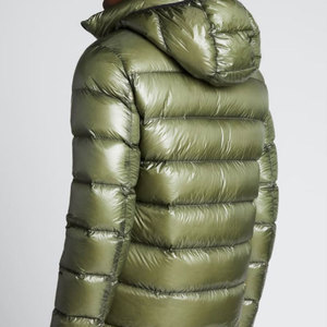 Nouvelle arrivée : veste matelassée brillante pour homme, vêtement d'hiver décontracté, coupe-vent, rembourrée de duvet, fermeture éclair, respirante, séchage rapide - Product Image 4