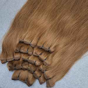 Double & Super Double Drawn Natural Straight & Wavy & Factory Direct Price Vietnamese Drawn Trame Extensions de cheveux - Product Image 6
