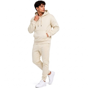 Ensemble de survêtement léger en coton pour homme, style streetwear hiver, avec sweat à capuche et pantalon de jogging, fabrication de vêtements à marque privée - Product Image 6