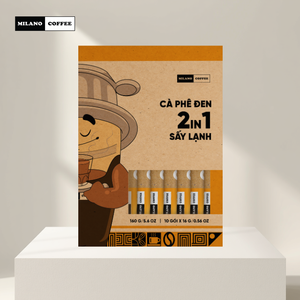 Café Instantáneo Soluble 2 en 1 Liofilizado de Vietnam al por Mayor, Café Robusta Milano Amargo Full City+ 22 Brix - Product Image 3