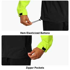 2026 <b>Reflective</b> Factory Price <b>Running</b> Windbreaker <b>Jacket</b> High Quality Winter <b>Jacket</b> Nylon Made Windbreaker <b>Jacket</b> For Men - Product Image 4