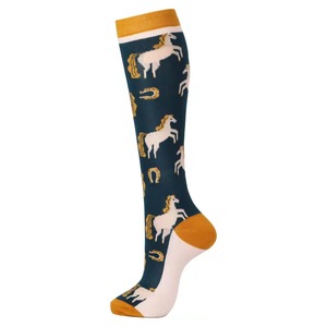 Chaussettes de sport personnalisées en gros pour l'équitation, longues, imprimées, pour toutes les saisons - Product Image 5