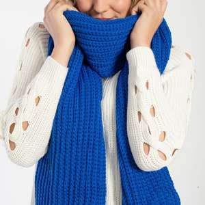 Écharpe tricotée robuste unisexe pour l'extérieur - Anti-statique pour l'hiver - Écharpe de performance en tricot doux personnalisable - Product Image 5