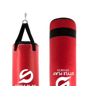 กระสอบทรายชกมวยมืออาชีพกระเป๋าเจาะหนังแท้กระเป๋าชกมวย - Product Image 6