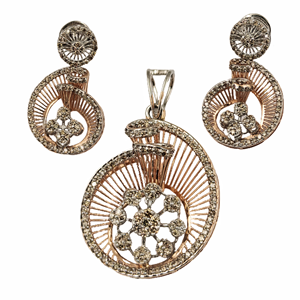 Joyería de Lujo, Elegante Juego de Pendientes con Diamantes Cultivados en Laboratorio, Oro de 14K, Certificado IGI, Corte Brillante, Claridad VVS, Color GH, para Mujer - Product Image 5