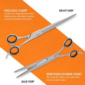 กรรไกรตัดแต่งขนสัตว์เลี้ยงสำหรับสัตว์พันธุ์ผสม เครื่องมือกรูมมิ่งระดับมืออาชีพ กรรไกรตัดแต่งขนสัตว์เลี้ยงสำหรับบริเวณที่บอบบาง - Product Image 6