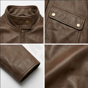 Chaqueta de cuero auténtica cálida de último diseño, chaqueta de cuero de manga larga para mujer, chaqueta de cuero personalizada para mujer - Product Image 4