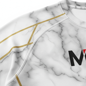 T-shirt de compression sublimé pour homme OEM, séchage rapide, vêtements de sport pour la gym, haute élasticité, entraînement CrossFit, vêtements de sport - Product Image 4