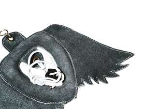 DISCOVER IMPEX Señuelo de cetrería con forma de ala, de cuero camuflado, para entrenamiento de halcones, águilas y otras aves de presa, equipo de práctica con cordón - Product Image 2