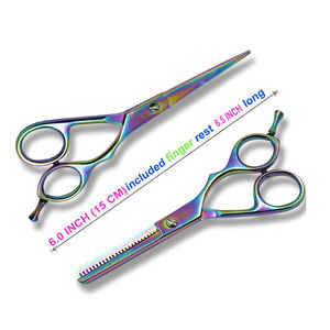 กรรไกรตัดผมสแตนเลสแบบมืออาชีพ ปี 2026 ใบมีดตรงคมกริบ พร้อมปลายโค้ง สำหรับร้านเสริมสวย ดูแลเส้นผม และจัดแต่งทรงผม - Product Image 6