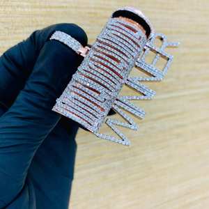 Nueva Llegada, Joyería Hip Hop con Estilo para Hombres y Mujeres, Colgante con Incrustaciones de Circonitas Cúbicas 5A, Venta al Por Mayor - Product Image 1