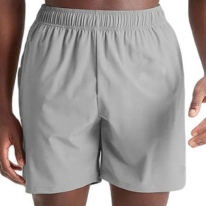 Best Selling Summer Men's Casual Mid <b>Board</b> Shorts Premium Quality Solid Pattern Knee Length Elastic Waist Cotton Short for Men - Product Image 1