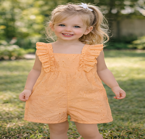 Combinaison en coton pour enfants, douce et respirante, vêtements décontractés d'été pour tout-petits au meilleur prix - Product Image 1