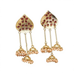 จุมกีพร้อมเมห์นดี รุ่น 8657 สีมารูน - Product Image 1