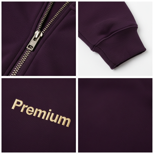 Private Label Cotton Fleece Tracksuit OEM Manufacturer Hoodie <b>Jogger</b> <b>Set</b> for Gym Brands - Product Image 6