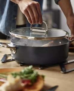 Espace Céramique Antiadhésive 5-Qt. Casserole peu profonde | Joseph Joseph - Product Image 4