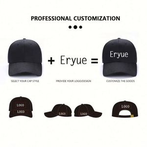 หมวกแก๊ปปักโลโก้ 5/6 แผง ผ้าคอตตอนทวิล หมวกกันแดด หมวกเบสบอล - Product Image 2