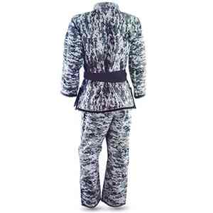 Diseño de agarre superior, material antideslizante, ropa de entrenamiento para nivel avanzado de artes marciales, uniforme profesional de judo y karate. - Product Image 4