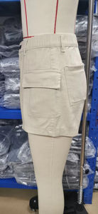 Pantalones cortos de mezclilla rectos de cintura alta de estilo americano clásico, pantalones informales para mujer, ropa de verano para equipos profesionales - Product Image 5