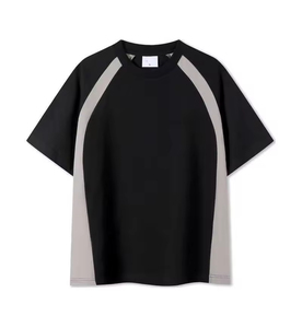 เสื้อยืดโอเวอร์ไซส์แบบสั่งทำพิเศษ คุณภาพพรีเมียม ผ้าฝ้าย 100% สำหรับใส่ลำลองและสตรีทแวร์ สำหรับผู้ชาย ขายส่งเสื้อยืดเปล่า - Product Image 2