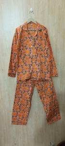 Conjunto de Pijama de Lujo 100% Algodón para Mujer, Ropa de Dormir Suave, Camisa y Pantalones, Ropa de Casa de Algodón Orgánico, Conjunto de Pijama para Damas de Honor - Product Image 3