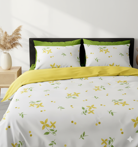 Juego de Ropa de Cama de Lujo de 4 Piezas, Antiarrugas, con Sábana Plana, Sábana Ajustable y 2 Fundas de Almohada, para Uso Doméstico y Hotelero, Tela de Microfibra - Product Image 5