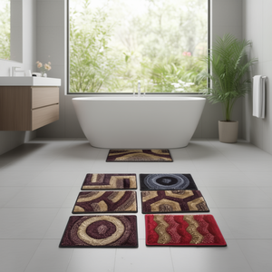 Custom Logo 3D Microfiber Bath Mat 40x60 CM Anti-Slip Soft Absorbent Diatom Mud and Sponge for Bathroom Home Hotel - Product Image 3